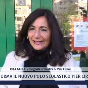 2021-11-29 PRATO - PRENDE FORMA IL NUOVO POLO SCOLASTICO PIER CIRONI