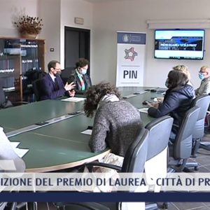 2021-11-29 PRATO - PRIMA EDIZIONE DEL PREMIO DI LAUREA 'CITTÀ DI PRATO'