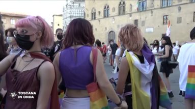 L' arcobaleno del Toscana Pride 2021