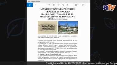 Incontro con Giuseppe Antipasqua capogruppo lista "Presenza attiiva per Castiglione d'Orcia"