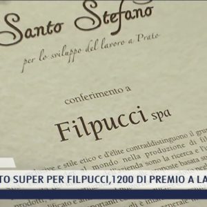 2021-12-17 PRATO - FATTURATO SUPER PER FILPUCCI,1200 DI PREMIO A LAVORATORI