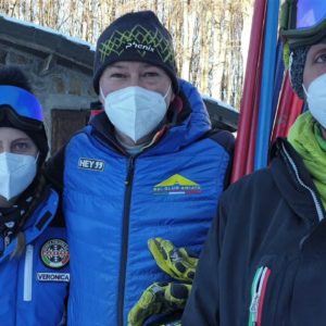 M. Amiata 25/01/2022: Maestri di sci amiatini allenano i giovanissimi degli Sci Club Amiata