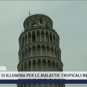 2022-01-29 PISA - LA TORRE SI ILLUMINA PER LE MALATTIE TROPICALI NEGLETTE