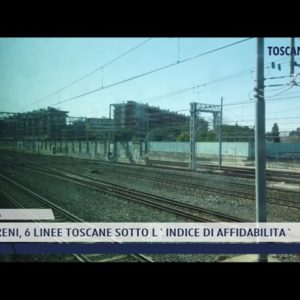 2022-01-22 TOSCANA - TRENI, 6 LINEE TOSCANE SOTTO L'INDICE DI AFFIDABILITA'