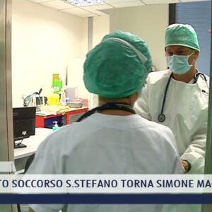 2022-02-25 PRATO - AL PRONTO SOCCORSO S.STEFANO TORNA SIMONE MAGAZZINI
