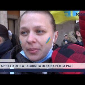 2022-02-28 PISA - L'APPELLO DELLA  COMUNITÀ UCRAINA PER LA PACE