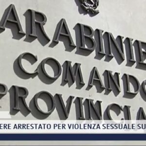 2022-02-19 MASSA CARRARA - CARABINIERE ARRESTATO PER VIOLENZA SESSUALE SU 4 DONNE