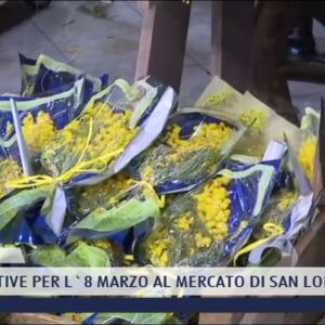 2022-03-08 FIRENZE - LE INIZIATIVE PER L'8 MARZO AL MERCATO DI SAN LORENZO