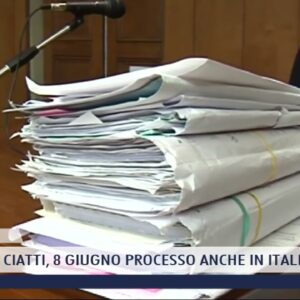 2022-03-17 ROMA - OMICIDIO CIATTI, 8 GIUGNO PROCESSO ANCHE IN ITALIA