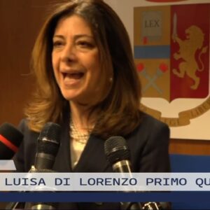 2022-04-21 AREZZO - MARIA LUISA DI LORENZO PRIMO QUESTORE DONNA AREZZO