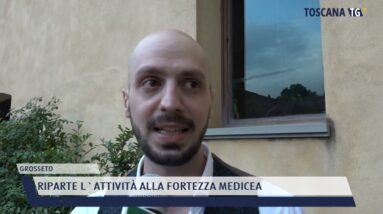 2022-05-30 GROSSETO - RIPARTE L'ATTIVITÀ ALLA FORTEZZA MEDICEA