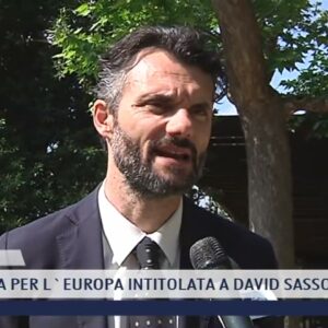 2022-05-30 PRATO - PANCHINA PER L'EUROPA INTITOLATA A DAVID SASSOLI