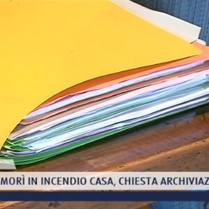 2022-06-06 PRATO - DISABILE MORÌ IN INCENDIO CASA, CHIESTA ARCHIVIAZIONE