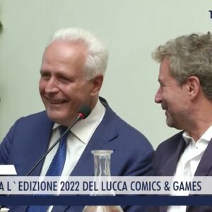 2022-07-21 FIRENZE - PRESENTATA L'EDIZIONE 2022 DEL LUCCA COMICS & GAMES