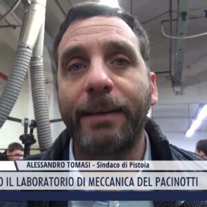 2022-12-15 PISTOIA - POTENZIATO IL LABORATORIO DI MECCANICA DEL PACINOTTI