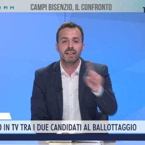 2023-05-22 CAMPI BISENZIO (FI) - CONFRONTO IN TV TRA I DUE CANDIDATI AL BALLOTTAGGIO