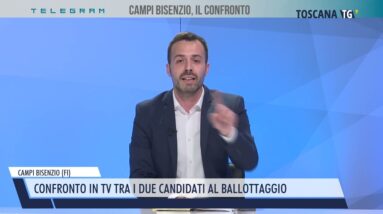 2023-05-22 CAMPI BISENZIO (FI) - CONFRONTO IN TV TRA I DUE CANDIDATI AL BALLOTTAGGIO