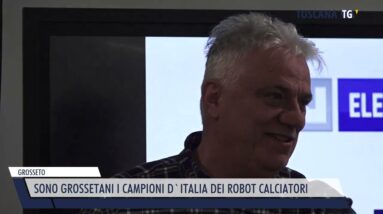 2023-05-23 GROSSETO - SONO GROSSETANI I CAMPIONI D'ITALIA DEI ROBOT CALCIATORI