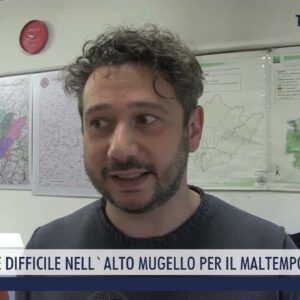 2023-05-17 MARRADI - SITUAZIONE DIFFICILE NELL'ALTO MUGELLO PER IL MALTEMPO