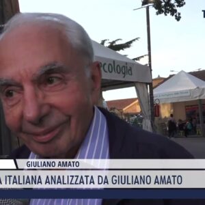 2023-08-10 GROSSETO - LA POLITICA ITALIANA ANALIZZATA DA GIULIANO AMATO