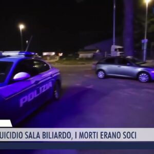 2023-09-27 PRATO - OMICIDIO-SUICIDIO SALA BILIARDO, I MORTI ERANO SOCI