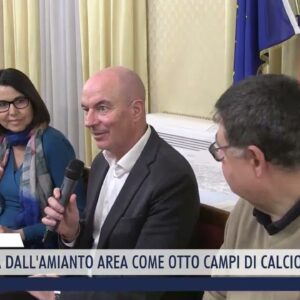2023-12-21 LIVORNO - BONIFICATA DALL'AMIANTO AREA COME OTTO CAMPI DI CALCIO